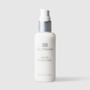 Le Mieux Sheer Hydration lightweight facial moisturizer 2.5 oz 75 ml white pump bottle with silver and white pump dispenser. Available at Art of Skin Care