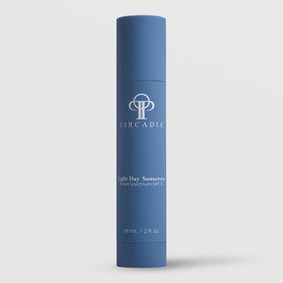 Circadia Light Day Sunscreen Broad Spectrum SPF 37 2 fl oz (59ml) - tall slim deep blue cylindrical bottle