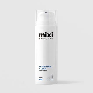 Mixi Skincare Mixi Hydra Clean Cream Cleanser 5 fl oz white airless pump bottle – AHA hydrating cream cleanser