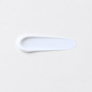 Mixi Peptide Rescue Moisturizer texture swatch showing smooth lightweight cream formula on grey background.
