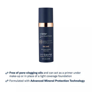SkinBetter sunbetter TONESMART SPF 75 Sunscreen Lotion, 0.5 fl oz / 15 mL