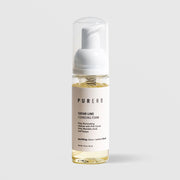 PurErb Caviar Lime Cleansing Foam 1.8 oz 55ml clear foaming pump bottle with white pump and cream label on grey background