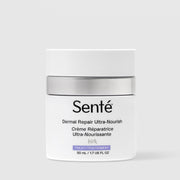 Senté Dermal Repair Ultra-Nourish HSA moisturizing cream – white jar with silver band and white lid, 50ml / 1.7 fl oz