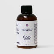 Skin Script Ageless Skin Hydrating Serum – dark amber bottle with black screw cap, 4 fl oz / 120ml