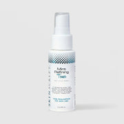 Skin Script Mint Refining Toner with Lemon Grass pore-refining facial toner – white spray bottle with teal dot pattern, 2 fl oz / 60ml