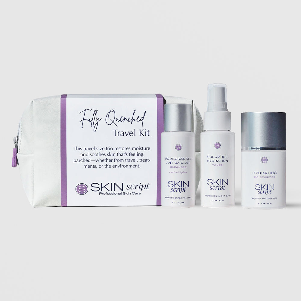 Skin Script Fully Quenched Travel Kit