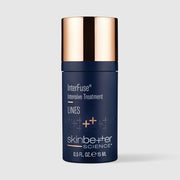 Skinbetter interfuse intensive treatment lines in travel size on grey background