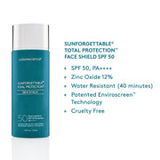 Colorescience Sunforgettable Total Protection Face Shield Classic SPF 50 - Art of Skin Care