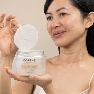 Corthe Soothing Facial Toner Pads - Art of Skin Care