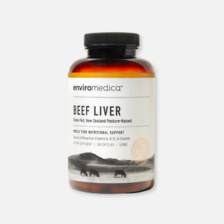 EnviroMedica Grass - Fed Beef Liver Supplement - Art of Skin Care