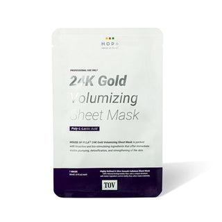 HOP+ 24k Gold Volumizing PLLA Sheet Mask - Art of Skin Care