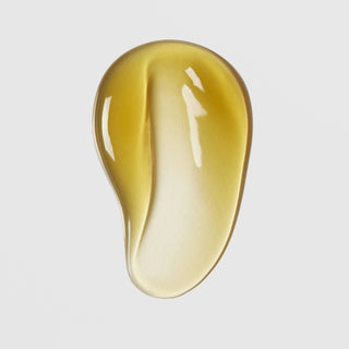 Face Reality HydraBalance Hydrating Gel - golden amber lightweight gel texture swatch - available at The Art of Skin Care