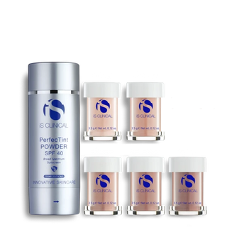 iS Clinical PerfecTint Powder SPF 40 with refills