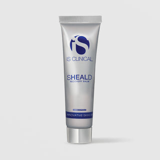 iS Clinical Sheald Recovery Balm 0.5oz silver tube with silver cap, cosmeceuticals innovative skincare