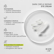 Kizo Lab Dark Circle Repair Eye Cream - Art of Skin Care