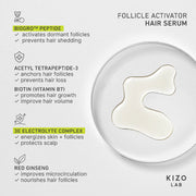 Kizo Lab Follicle Activator Hair Serum - Art of Skin Care