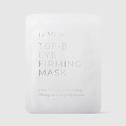 Le Mieux TGF-Beta Eye Firming Mask line-filling smoothing lifting revitalizing boost under-eye patch single-use white frosted packet. Available at Art of Skin Care