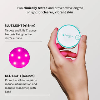 Omnilux Blemish Eraser Mini LED Device - Art of Skin Care