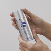 iS Clinical Eclipse SPF 50+ application video of non tinted formula blending onto back of hand
