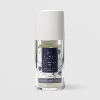 Rhonda Allison Rosacea Rescue Retexturing Gel with azelaic BHA power 15mL airless pump