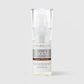 Rhonda Allison Body Nude Therapies Energizing Peptide Spritz Liquid Renew body serum 1oz pump bottle