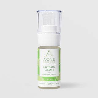 Rhonda Allison Acne Remedies Enzymatic Cleanse pineapple and acids acne facial cleanser 30mL pump bottle