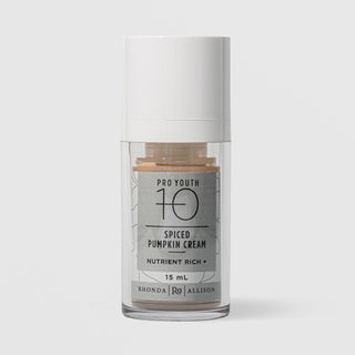Rhonda Allison Pro Youth 10 Spiced Pumpkin Cream nutrient rich anti-aging moisturizer 15mL airless pump
