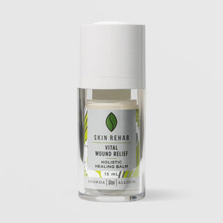 Rhonda Allison Skin Rehab Vital Wound Relief holistic healing balm 15mL airless pump