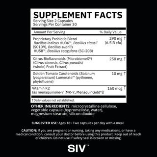 SIV Biome Balance Within Probiotic Supplement - Art of Skin Care