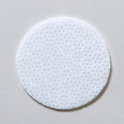 Skin Script Clarifying Toner Pads round white textured exfoliating pad with dotted surface for gentle exfoliation and effective product delivery. Available at Art of Skin Care.