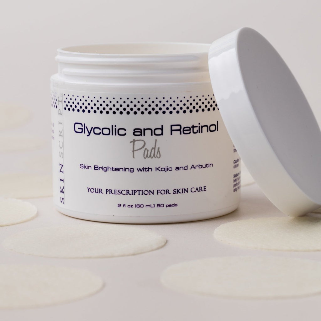 Skin Script Pads Skin Script Glycolic and Retinol Pads – Art of Skin Care