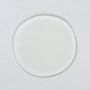 Skin Script Green Tea Cleanser texture swatch showing nearly clear lightweight gel with smooth even consistency. Available at Art of Skin Care