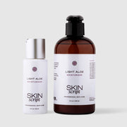 
Skin Script Light Aloe Moisturizer 2 oz & 8 oz – Lightweight Aloe Face Moisturizer for Oily & Sensitive Skin | Art of Skin Care