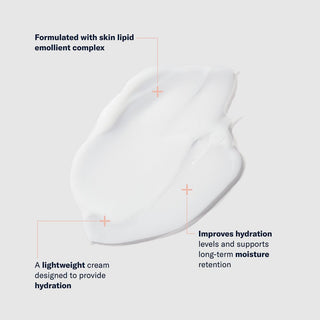 Art of Skin Care | skinbetter Hydration Boosting Cream lightweight white cream skin lipid emollient complex boosts hydration long-term moisture retention