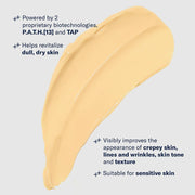 Art of Skin Care | skinbetter Mystro Revive Renewing Serum warm yellow silky serum PATH TAP technology revitalizes dull dry crepey sensitive skin