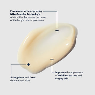 Art of Skin Care | skinbetter Techno Neck Perfecting Cream velvety cream NOw Complex Technology firms tightens reduces neck wrinkles crepiness